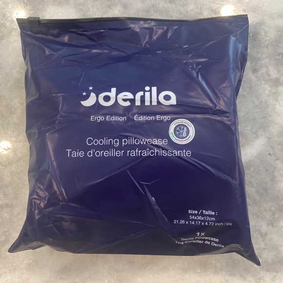 NIP BRAND NEW 💤 DERILA® Cooling Pillowcase Ergo Edition - Picture 1 of 7